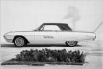 Ford Thunderbird Convertible 1961 года